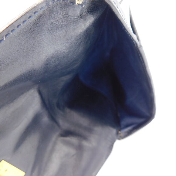 Gucci Foldover Guccissima Envelope Clutch | Vintage | Leather Trim | VGUC - Picture 11 of 14